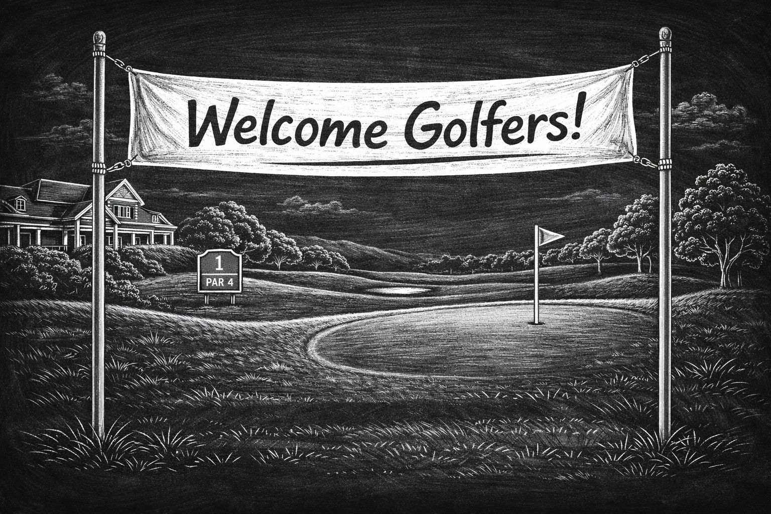 Golf Tournament Banner
